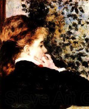 Pierre Renoir Pensive Norge oil painting art
